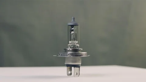 Car lamp in center Vídeo Stock 103285250