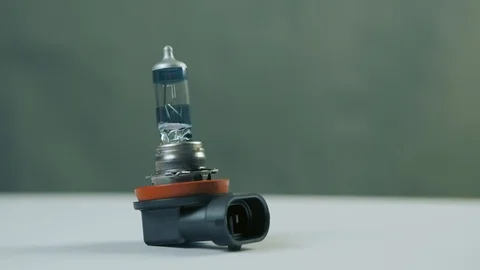 Car lamp headlight Vídeo Stock 103285277