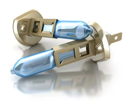 Car lamp Ilustración de archivo