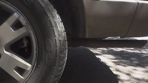 Car leaving Stock Footage 83553240