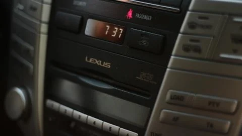 Car, Lexus, Control Panel 스톡 사진