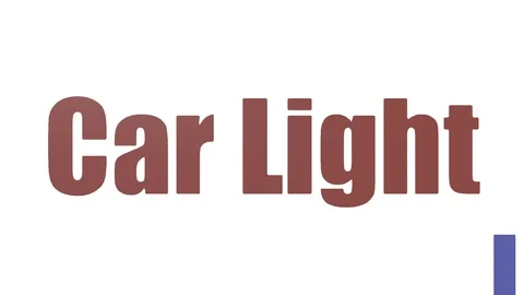 Car Light Animated Tagcloud Isolated Stock Footage 107246565