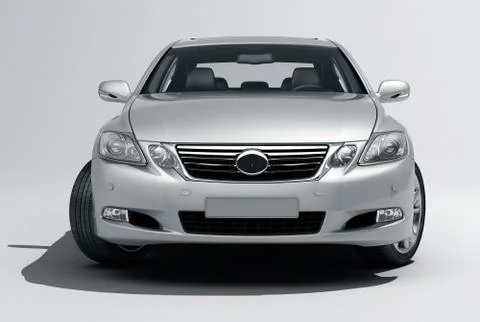 Car on a light background Stock Illustration