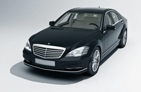 Car on a light background Stock Illustration