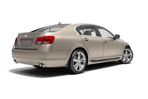 Car on a light background Stock Illustration