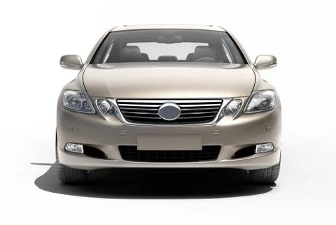 Car on a light background Illustrazione stock