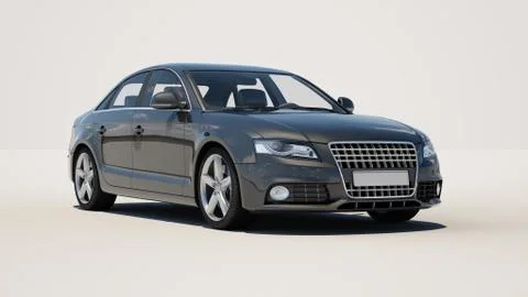 Car on a light background Stock Illustration