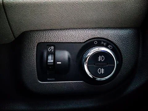 Car light control Stock Photos