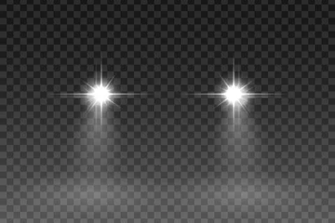 Car light. Vector illustration Stock Illustration