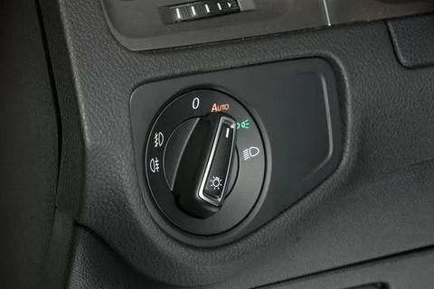 Car lighting switch Stock Photos