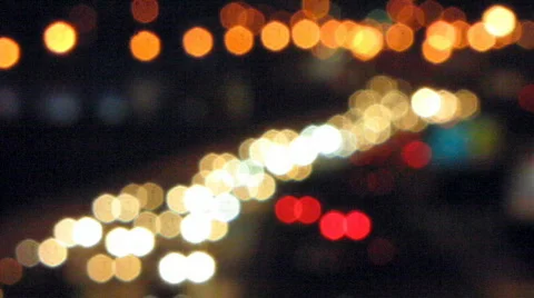 Car lights 4  Stock Footage 574562