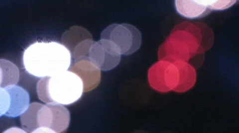 Car lights 7 Stock Footage
