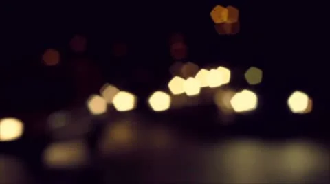 Car Lights Blur 스톡 동영상 10586150
