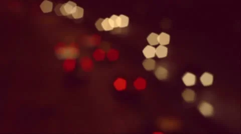 Car Lights Blur 스톡 동영상 10586151