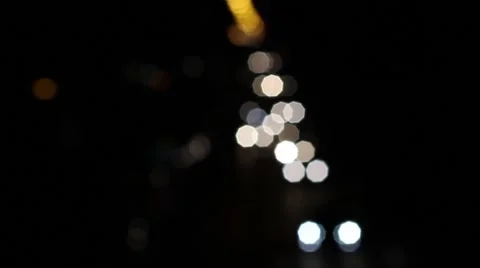 Car lights coming Stock-Footage 41736073