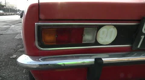 Car Lights Stock Footage 8990620