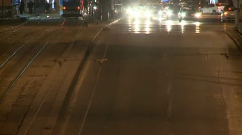 Car Lights Video stock 10917184