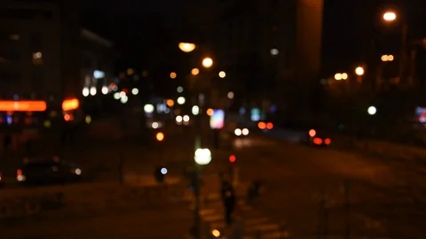 Car lights Stock Footage 122297949