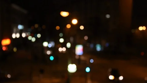 Car lights Stock Footage 122298115