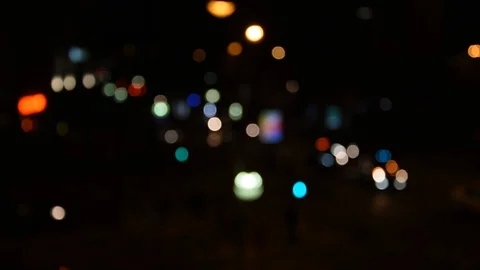 Car lights Stock Footage 122298947