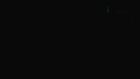 Car Lights Moving Fast on a Dark Highway at Night with Blurred Streaks Stock Footage 331164322