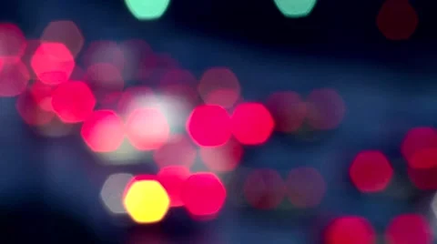 Car lights at night Stockbeeldmateriaal 890829