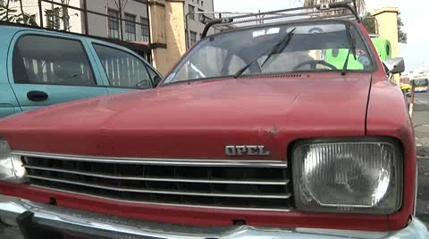 Car Lights. Opel. Stock Footage 8990612