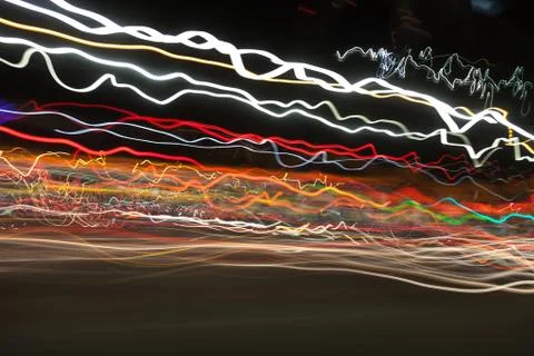 Car lights Stock Photos