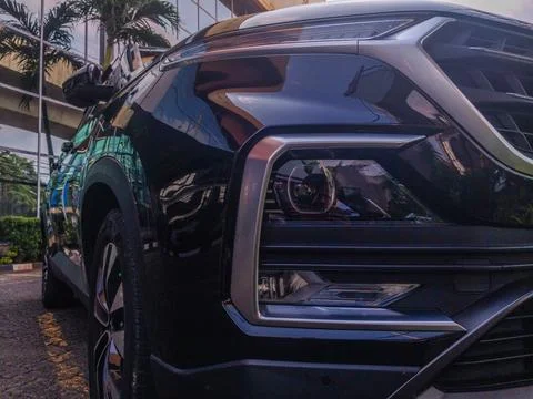 Car lights Stock Photos