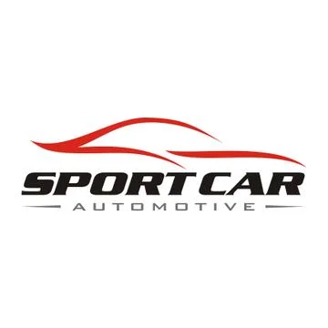 Car line logo Stock Illustration