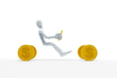 Car loan concept Stock Illustration