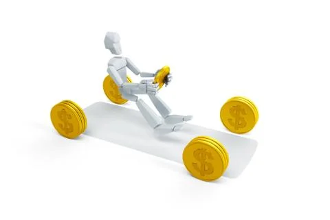 Car loan concept Stock Illustration