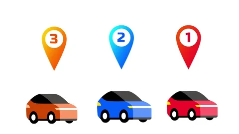 Car Location Rankings Stock Footage 335638251
