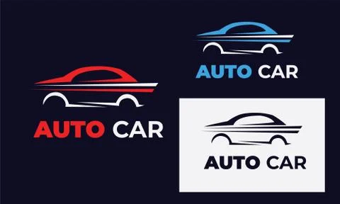 Car logo can also for mechanic, car wash , service , car repair with style mo Stock Illustration