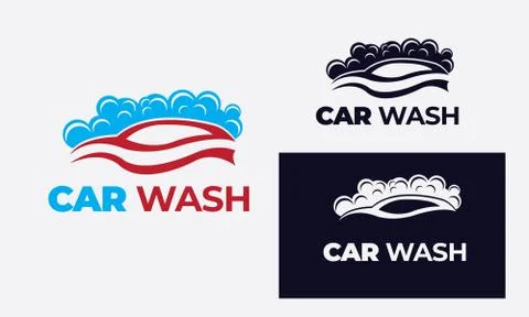 Car logo can also for mechanic, car wash , service , car repair with style mo Illustrazione stock