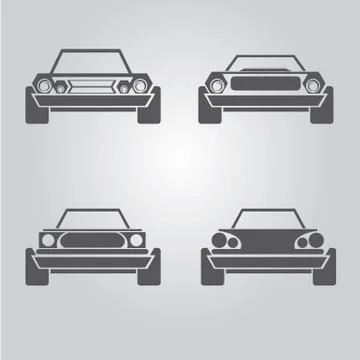 Car logo set. vector car icons collection 스톡 일러스트