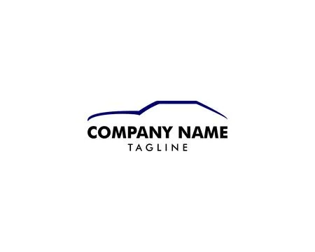 Car logo template vector illustration Stock Illustration