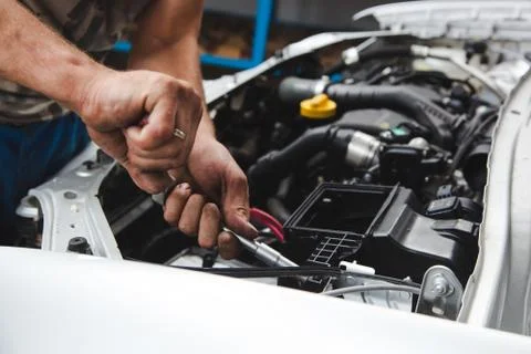 Car mechanic Stock Photos