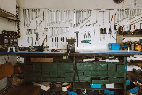 Car Mechanics Tools Foto stock