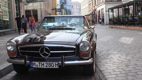 The car Mercedes Stock Footage 89068656