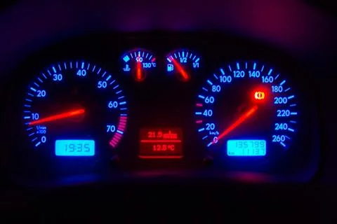 Car meter Stock Photos