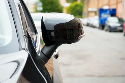 Car mirror Stock Photos
