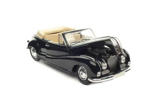 Car model isolated on white background Stock Photos