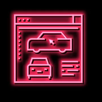 Car modeling program color icon vector illustration Stock Illustration