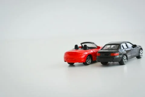 Car models isolated on white background Fotos Stock