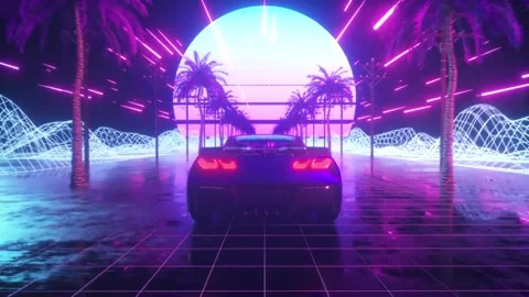 Car in motion Stock Footage 314909034