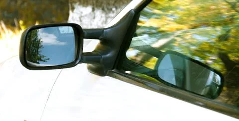 Car in motion Stock Photos