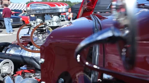Car Motor Stock Footage 133816711