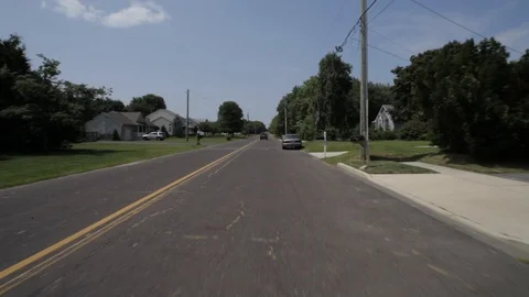 Car mount driving shots Stock Footage 97225968