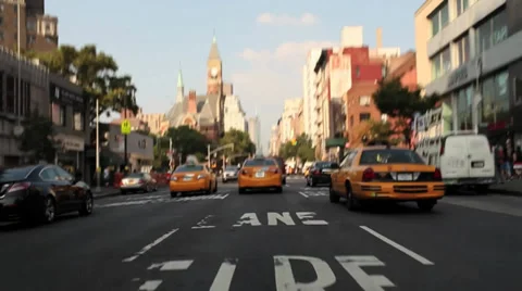 Car Mount Lower East Side NYC 動画素材 29644793